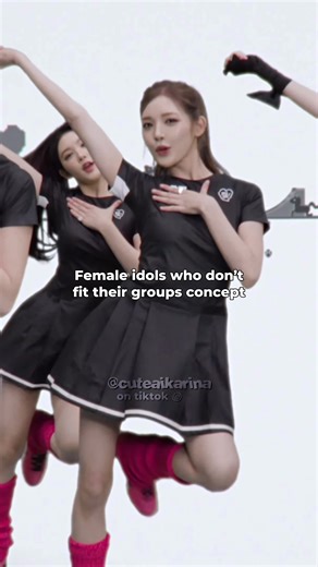 Female Idols Who Break Group Concepts