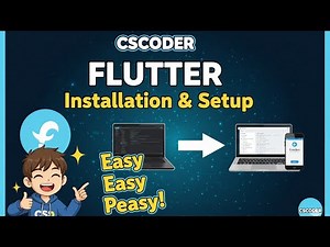 How to Install & Setup Flutter on Windows | Step by Step Guide for Beginners | CS Coder #flutter