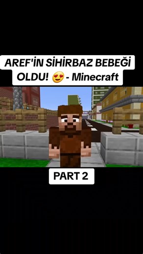 AREF'İN SİHİRBAZ BEBEĞİ - Minecraft Part 2