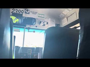 First Student 2019 Bluebird Vision School Bus 2399 (Cummins ISB) Ride Along