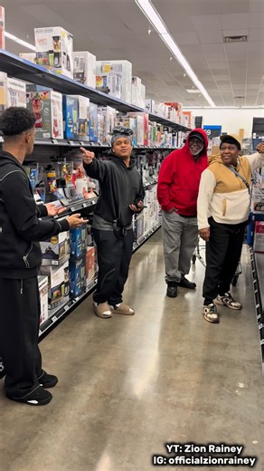 Zion Rainey 🌧️ on Instagram: "That’s called clap rizz😩🤣 #reels #instagram #walmart"