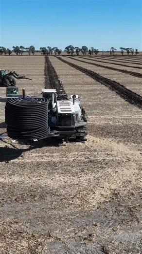 Pattern tiling doesn’t just drain water — it levels the playing field. 🌾 Consistent moisture. Bigger yields. Fewer headaches. | Gridline
