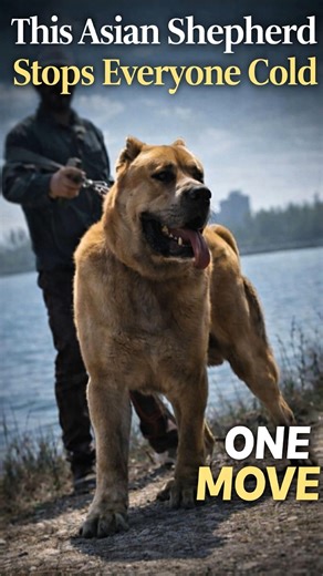 This Asian Shepherd Stops Everyone Cold.💪