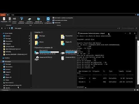 SOLUCIÓN: Mi USB se dividió en 2 partes PASO A PASO Windows 10