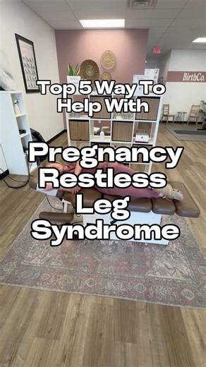 Too 5 ways to help pregnancy restless leg syndrome! #pregnancy #pregnant