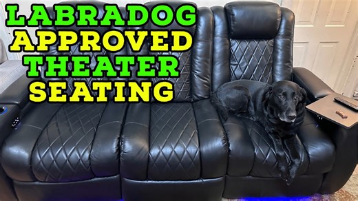 I Replaced My Couch with Theater Seating! – Valencia Tuscany XL Console Review