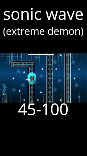 SONIC WAVE 45-100 (my best run)