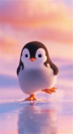 This Little Penguin Can’t Stop Dancing 🐧✨