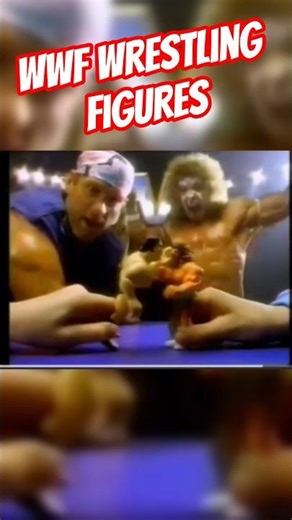 Wwf wrestling figures commercial 1990 #shorts #wwe #retrotoys