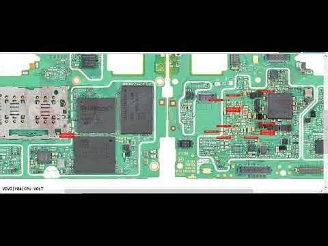 Vivo Y04 V2430 Power & CPU Voltage Problem Fix Ways Input Output Problem Fix Rail Short Problem Fix