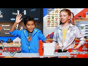 Racing on Super Track Mack's HIDDEN Track! | Pixar Cars