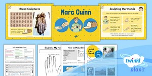 Art: Let's Sculpt: Marc Quinn KS1 Lesson Pack 1