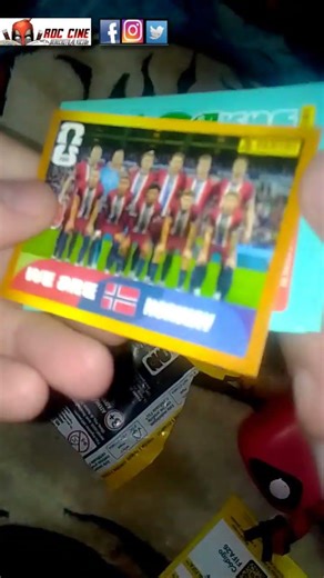 Unboxing Figuritas del Mundial 2026 FIFA World Cup | Sobre de Mcdonalds y Panini #shorts | RDC Cine