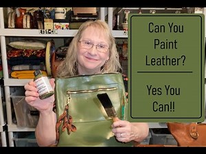 I tried Angelus Leather Paint - DIY How To
