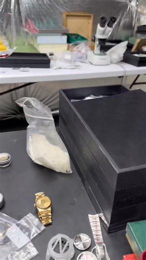 Today John showcases more of his amazing watchmaking skills on a Rolex Day Date 1803 that needs a new crystal. | John Buckley