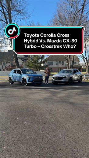 Toyota Corolla Cross vs. Mazda CX-30 Turbo: Which is Better?