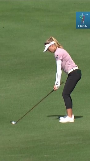 😯😯😯 Near albatross for Brooke Henderson!! #LPGALookBack | LPGA