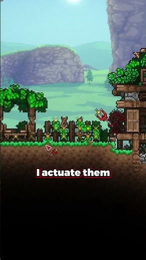 The COOLEST Way To BUILD A Fence In Terraria!