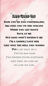 🎵 Life Goes On by Oliver Tree 🎶 Sing along with the lyrics! ❤️🔥 #Lyrics #OliverTree