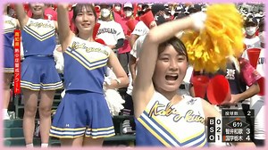 高校野球第７日目・８日目元気がもらえる応援ＪＫ応援チアガールたち