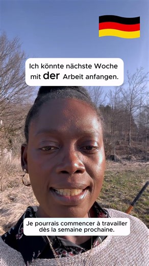 I could start work next week. #workingingermany
