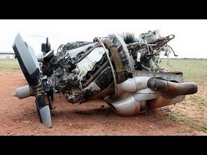 Cold Start Up BIG OLD AIRCRAFT ENGINES SMOKE and LOUD Sound 3