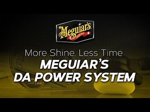 More Shine In Less Time With Meguiar's Dual Action Power System