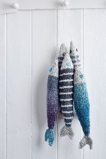 Easy Knitted Fish | Knitting Patterns | Let's Knit Magazine