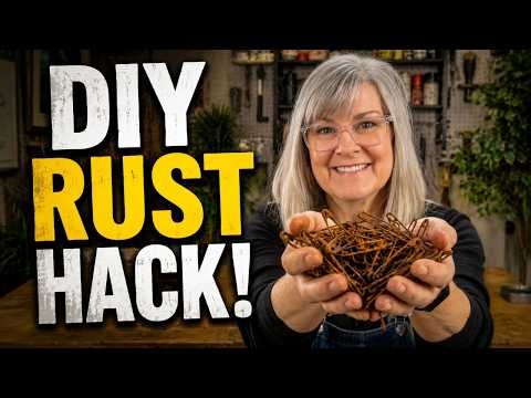 How to Rust Anything (Easy DIY Rust Finish)