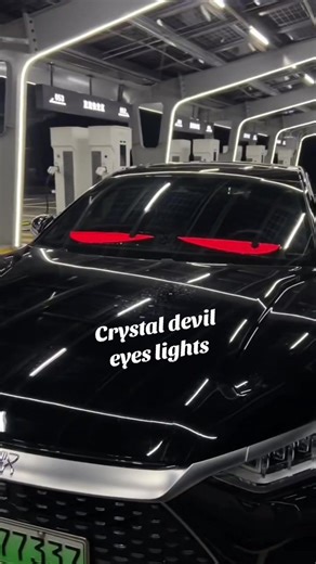 Crystal Devil Eyes Lights for Cars, Buses, and Trucks