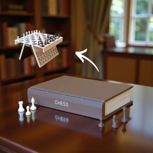 Playbook’d™ Chess – Magnetic Book-shaped Chess Set With Built-in Storage and Custom Colors | Unique Gift for Game & Book Lovers - Etsy UK