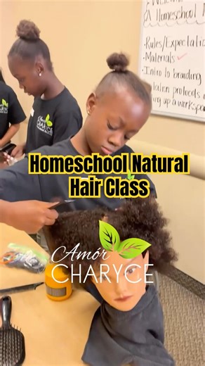 ✏️Omg A Homeschool Braid Class/ Kids, braids, natural hair, week 1 recap, hair care