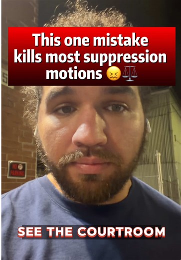 Most suppression motions don’t fail in court. They fail the moment someone talks, agrees, or unlocks. #KnowYourRights #CriminalDefense #fyp #prisontiktok #LegalEducation