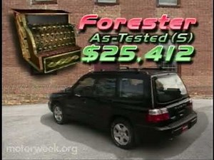 Motorweek 2001 Subaru Forester Road Test