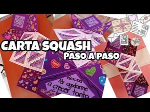 Carta squash, paso a paso💓
