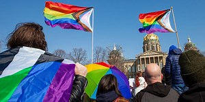 285 anti-LGBTQ  bills introduced in state legislatures already this year and it's still January