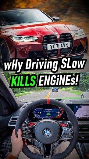 why DRiViNG SLoW iS BAD FoR ENGiNEs!