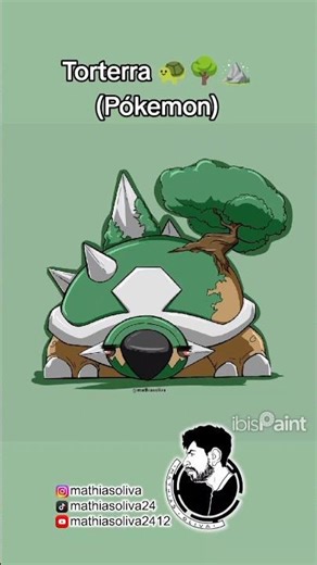 Torterra 🐢🌳⛰️ #Pokémon #pokemonart #pokemon #pokemonfandom