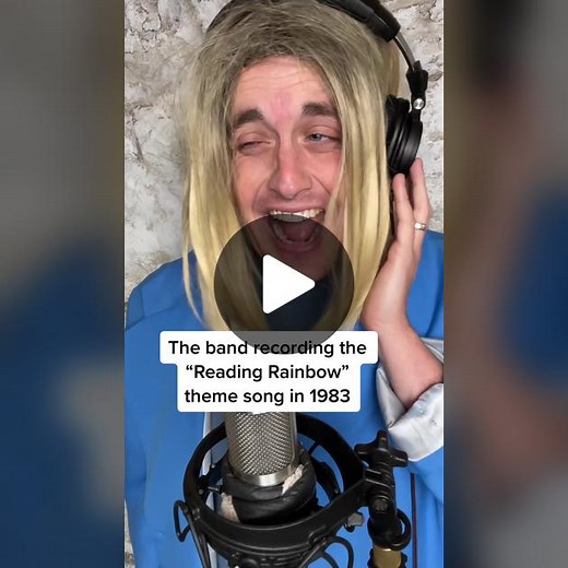 Recording the Reading Rainbow Theme Song in 1983