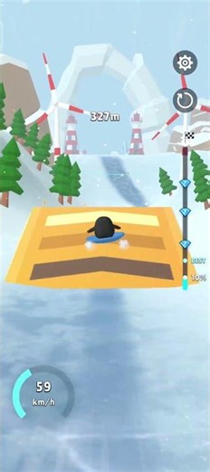 Snow Rider 3D World Record Run! 😱 Crazy Distance Challenge #gaming #gamers