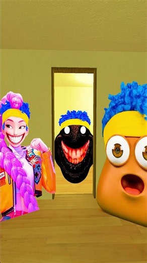 D Billion Boom Boom Om Nom Pou and Rumi vs Nextbots in GMod Hotel