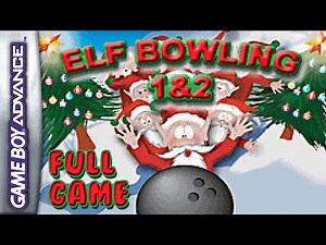 Elf Bowling 1 & 2 (Game Boy Advance) - Full Game 1080p60 HD Walkthrough - No Commentary