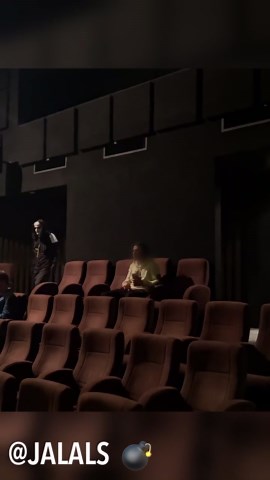 Jalals on Instagram: "Scare pranks at the theatres 😂👻 #run"