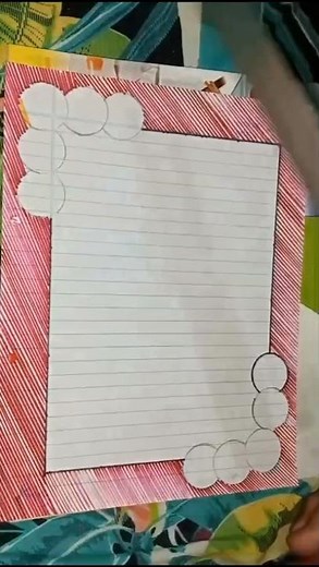 Easy border Designs / project work Designs/ corner Designs #drawing #project #design