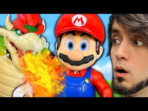 NEW Mario Movie Toys! (BOWSER BREATHES FIRE?!)