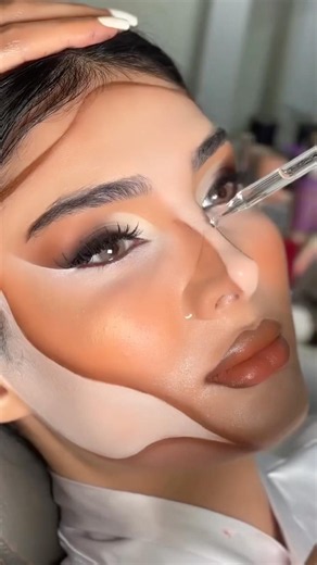 Soft glamorous makeup tutorial step by step #makeuptips #makeup #feedshorts #shorts #viralvideo