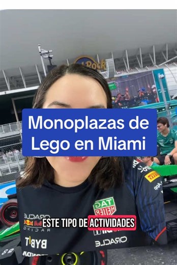 Monoplazas de Lego en el GP de Miami 2025
