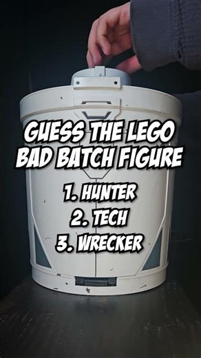 Which Bad Batch LEGO Character | Secret Camtono Case #shorts