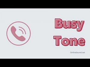 Dial Sound: Busy Tone. Frequencies 480Hz + 620Hz. DTMF Signal