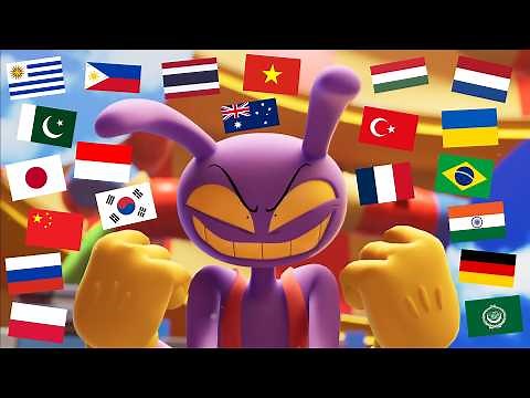 TADC - Jax have a Mental breakdown in DIFFERENT LANGUAGES #tadc #glitch #jax